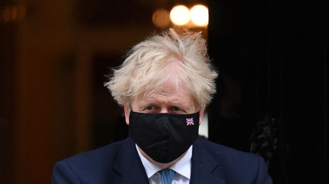 UK boris johnson omicron