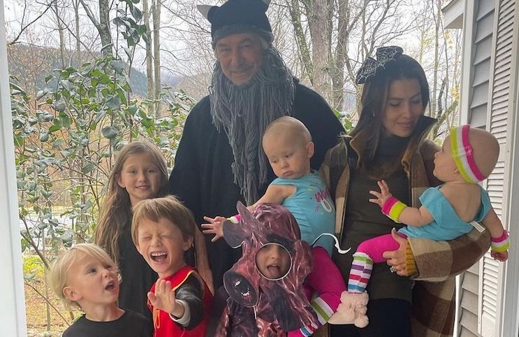 Alec Baldwin goes trick or treating following fatal shooting on set of 'Rust' movie