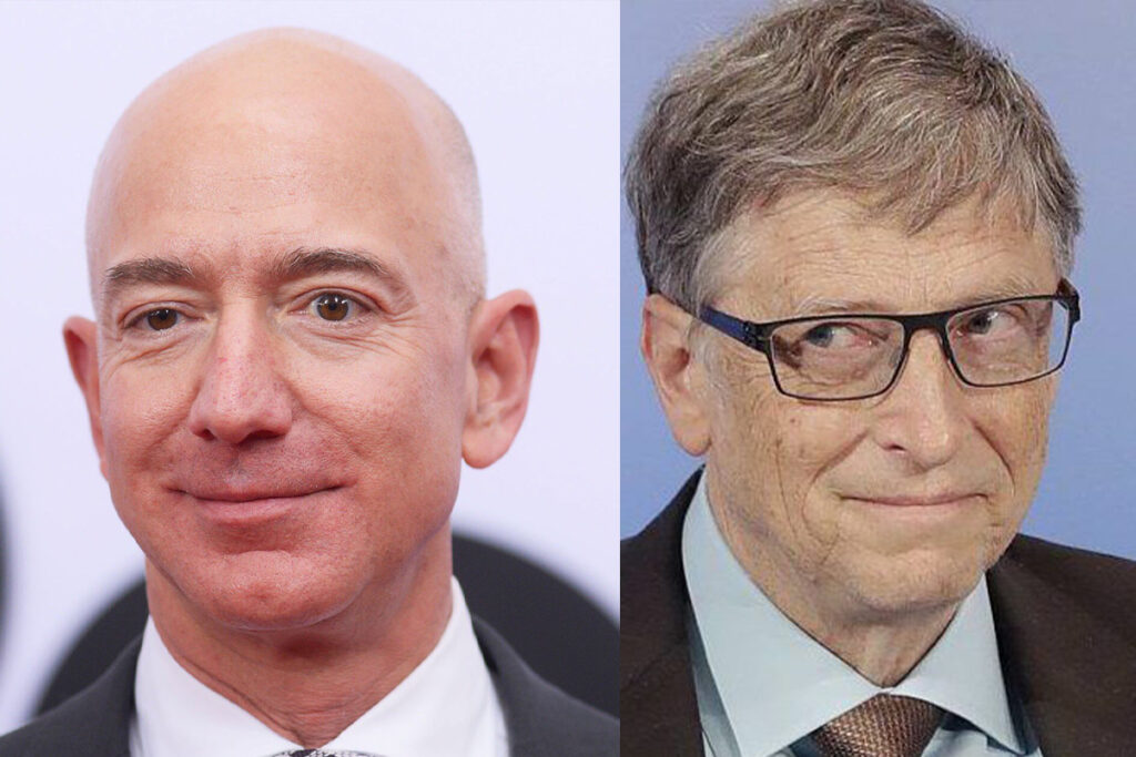 Gates and Bezos