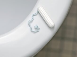 government put menstrual products in male toilets