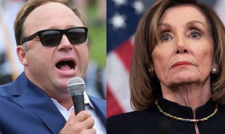 Alex Jones to sue Nancy Pelosi for unlawfully prosecuting Trump supporters