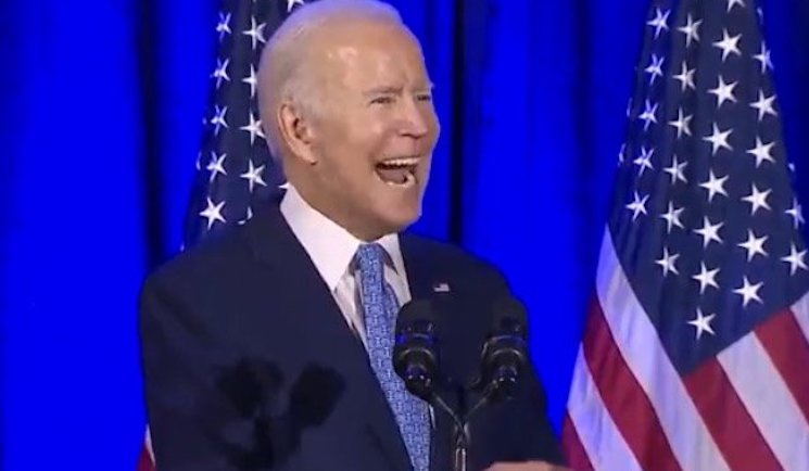 Joe Biden admits its not about who votes but about who counts the votes