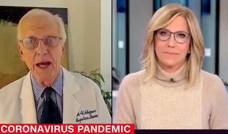 CNN orders viewers to wear masks at home this Christmas