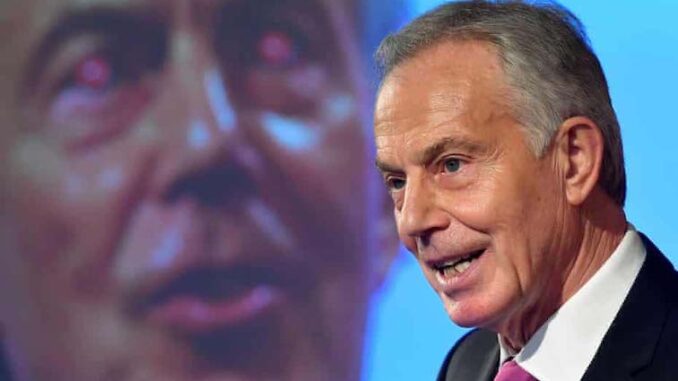 Tony Blair calls unvaccinated idiots