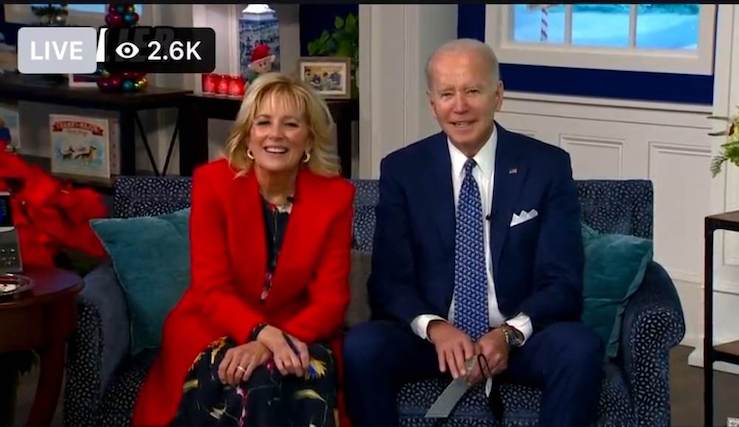 Joe Biden says 'Let's go Brandon' in Christmas message to Americans