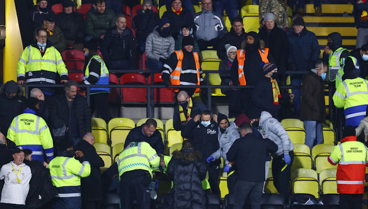 Two Premier League football matches halted due to heart related incidents