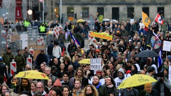 Amsterdam protest