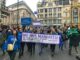 NHS staff protest vaccine mandate