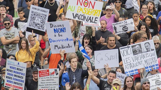 Quebec targets unjabbed