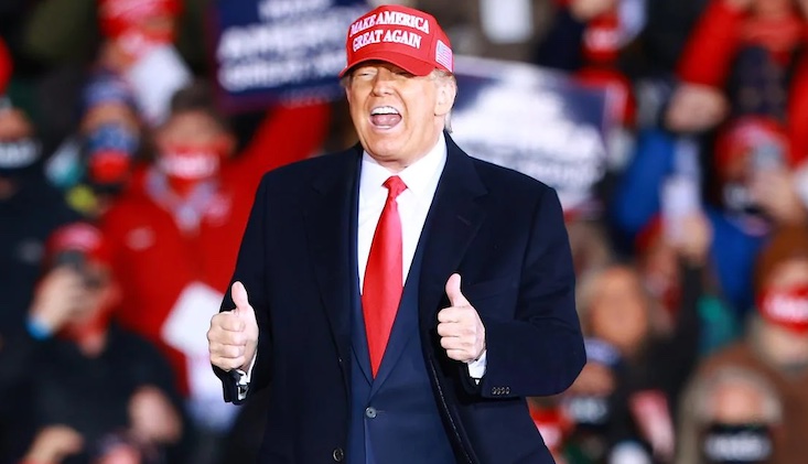 Trump declares himself the 47th President of the United States