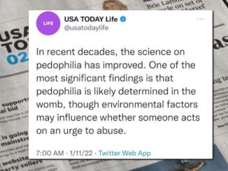 USA Today forced to delete pro-pedophilia tweet after backlash