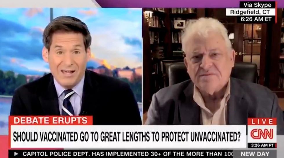 CNN guest medical ethics expert wants to penalize unvaxxed