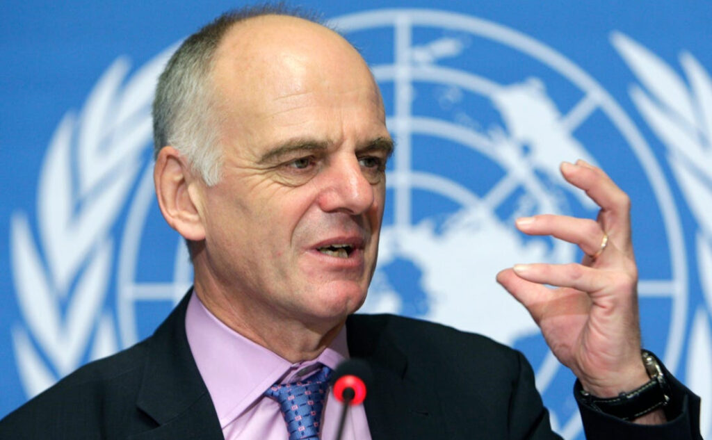 WHO Dr David Nabarro