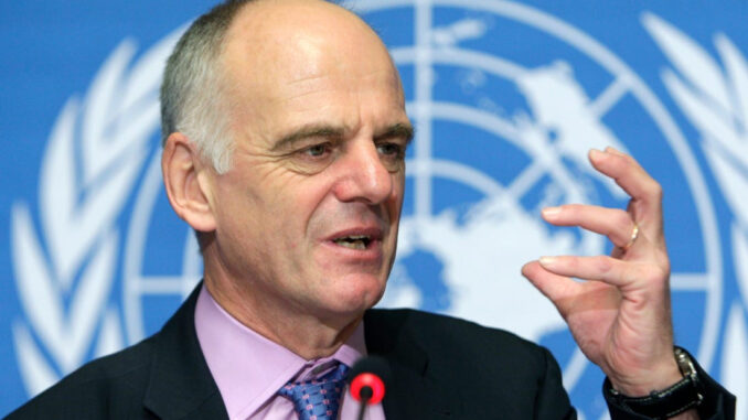 WHO Dr David Nabarro