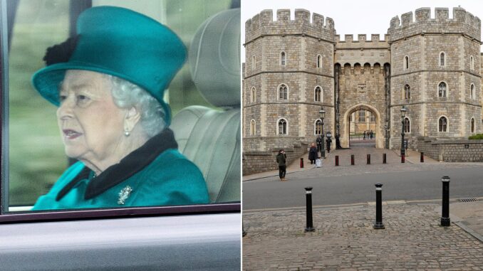 Queen windsor castle