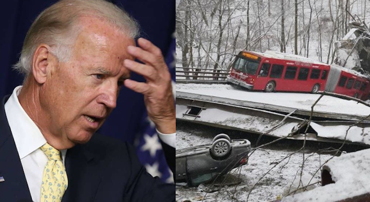 Pittsburgh bridge collapses ahead of Biden visit to talk about infrastructure
