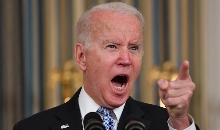 Biden slams CNN as 'fake news'