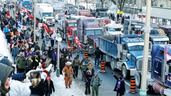 PM Justin Trudeau rushed to undisclosed location as historic uprising sweeps through Canada