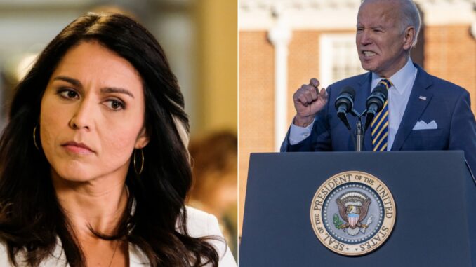 Gabbard and Biden