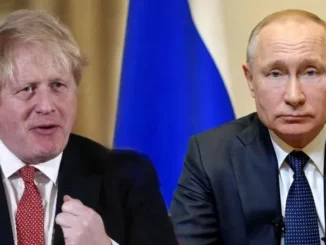 Boris Johnson Vladimir Putin