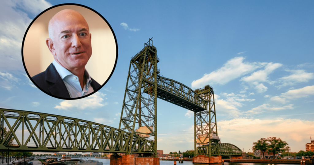 Jeff Bezos Dutch bridge