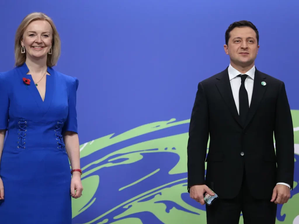Liz Truss UK and Ukraine