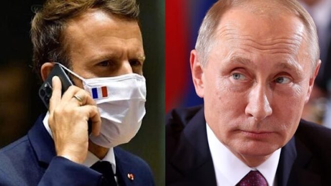 President Macron threatens Russia with Nukes