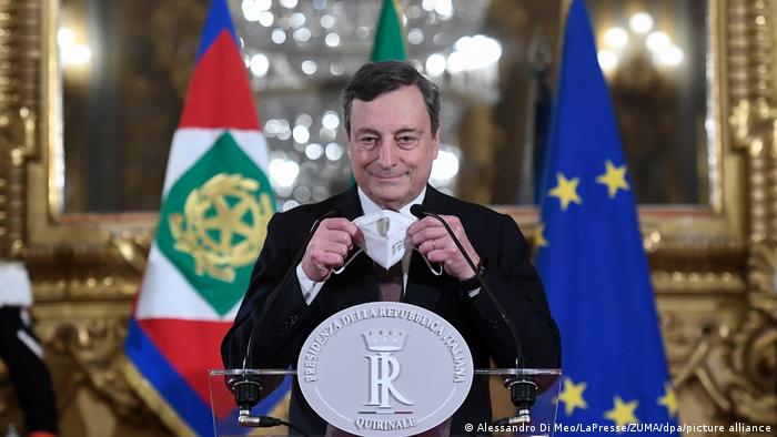 Draghi mandatory covid jabs