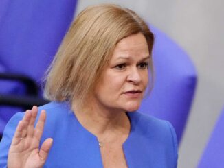 Nancy Faeser German minister
