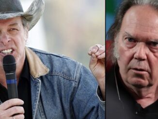 Neil Young is a typical left-wing dirtbag and hypocrite, according to Ted Nugent, who sent a message to the ageing Canadian rocker about rocking in the free world.