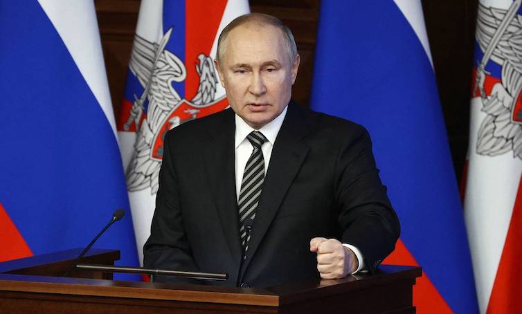President Vladimir Putin warns New World Order of 'grave consequences' if they interfere with Russia