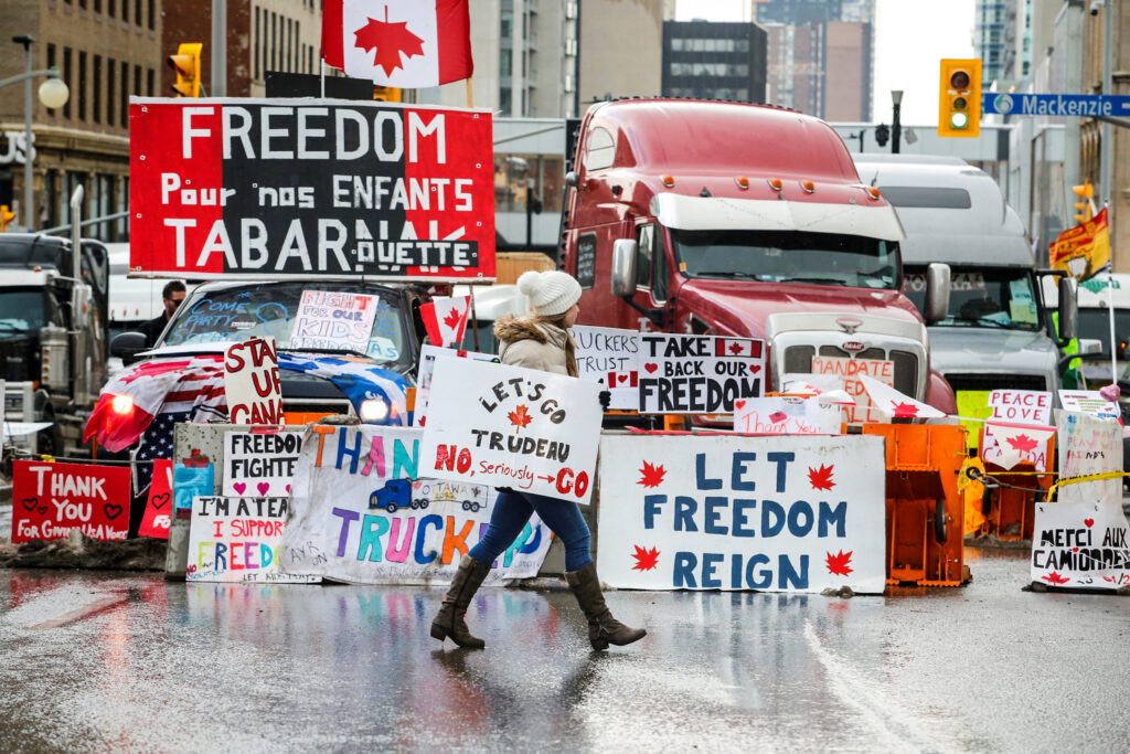Truckers freedom convoy