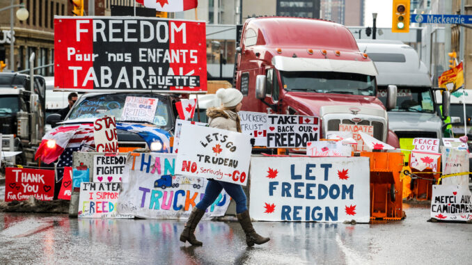 Truckers freedom convoy