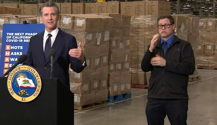 Gov. Newsom says pandemic is never ending in California