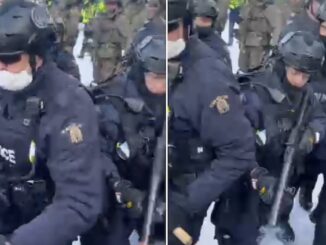 Ottawa police begin shooting conservative journalists covering the protests