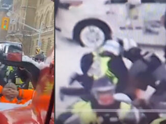 Canadian trucker left fighting for his life after Ottawa police beat him to a bloody pulp