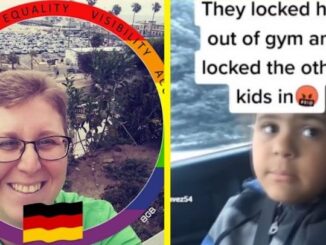 Democrat teacher caught trying to murder 7 year old boy for refusing to wear a mask