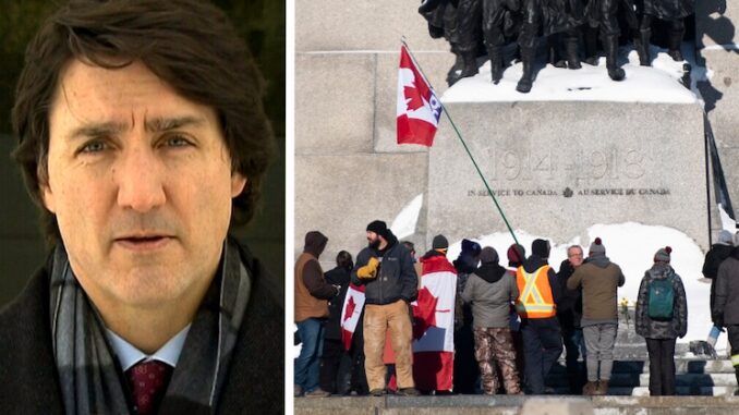 Justin Trudeau demands hateful Freedom Convoy leave Ottawa