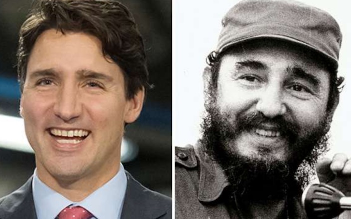 Canadian Prime Minister Justin Trudeau's office gave heartfelt eulogy to Fidel Castro