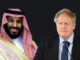 Boris Johnson Saudi oil