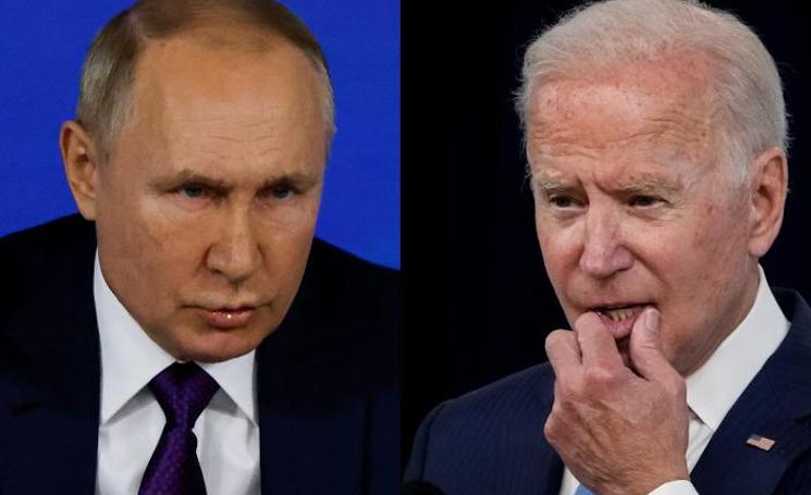 Putin tells Biden that Russian forces have discovered the US biolabs in Ukraine