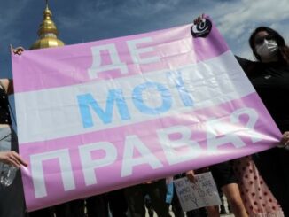 Ukraine trans women refugges