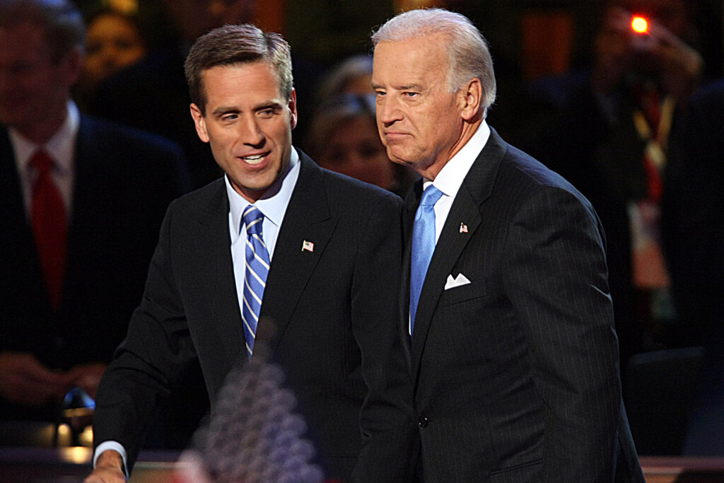 Beau and Joe Biden