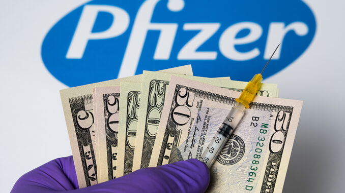 Pfizer dollars