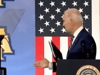 Biden shakes hands with a ghost, sparking mental health fears