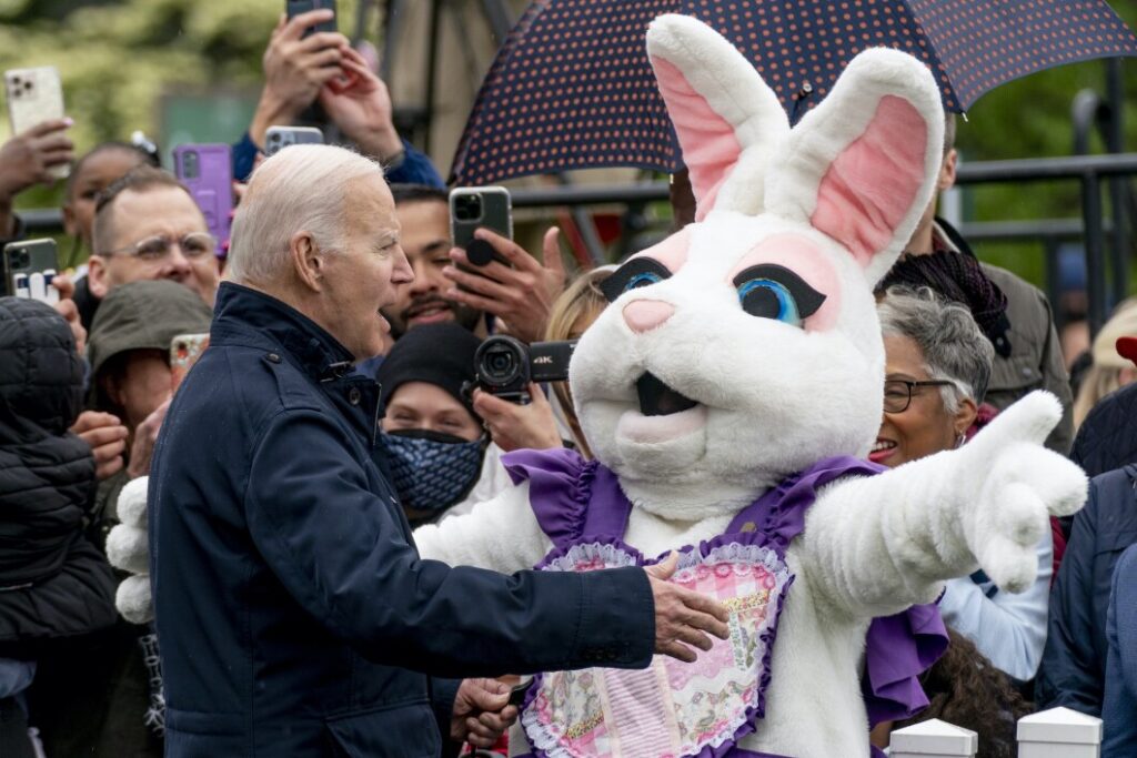 Biden easter bunny