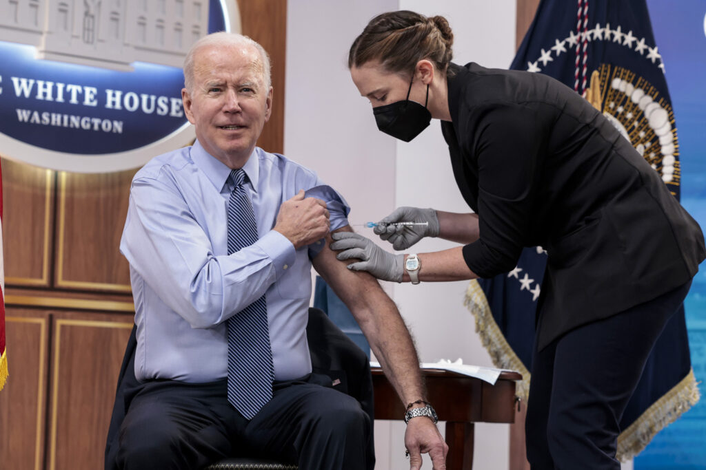 Biden gets covid booster