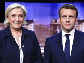 Le Pen and Macron