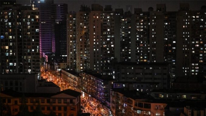 Thousands of Shanghai residents scream from their apartment windows as they remain in lockdown without food or basic supplies