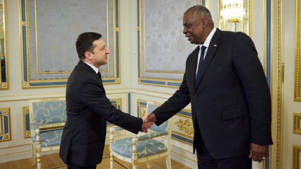 zelensky pentagon chief